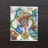 Venta al por mayor del fabricante Estilo Xizang Thangka Dorado de Colores Zakhilaam Vida Pasada y Presente Tara Verde Lienzo Thangka Reemplazable