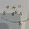 Collar de Perlas Cadena Clavícula para Mujer Estilo Similar a Bee Mother Chenghuan Yang Zi Cuentas de Arroz Shijia Colgante de Azúcar Diamantado