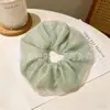 Rabo de Cavalo Brilhante Arco-Íris Elástico de Cabelo Intestino Grosso Feminino Transfronteiriço Malha Dupla Camada Corda de Cabelo Acessórios de Cabelo Acessórios Fonte de Fábrica