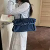 Bolso de axila simple de gran capacidad estilo coreano para mujer, nuevo bolso de mano de moda 2026 para ir al trabajo, bolso de hombro, bolsa de mano para el trabajo