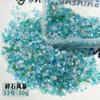 Cristal de Tempestade de Pedra Quebrada Resina Fluxo de Areia Gato Patinha Mahjong Agitador Irregular Colorido Diamantes Triturados Materiais DIY