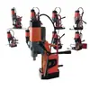 Máquina de perfuração de chapas de aço, estrutura compacta, máquina de perfuração com sucção eletromagnética, máquina de perfuração com base magnética J1C-23