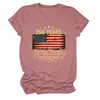 250 Años Nosotros el Pueblo Amazon Ebay Sitio Independiente Camiseta de Manga Corta con Cuello Redondo de Moda y Única para Mujer
