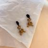 Pendientes sencillos de estilo coreano que combinan con todo para otoño e invierno para mujer 2021, nuevos pendientes de estilo elegantes, pendientes de aguja de plata 925 de alta calidad.