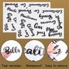 Cuaderno de hojas sueltas A6 transfronterizo, cuaderno económico, cuaderno creativo con impresión a color, cuaderno de cuero PU, cuaderno de hojas sueltas con clip, cuaderno de palma