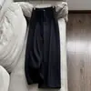 Primavera 2026 Nuevo Estilo Pantalones Casuales Rectos de Lana Mezclada Pantalones de Pierna Ancha para el Trabajo al por Mayor H19Ek5687