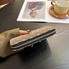 Nueva cartera con cremallera larga para mujer 2024, bolso para teléfono móvil de gran capacidad, monedero con múltiples tarjetas, tarjetero de moda transfronterizo
