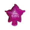 Topo de Bolo Balão 5 polegadas Balão de Folha de Alumínio Fábrica de Balões Decoração de Atmosfera Transfronteiriça Festa de Aniversário Feriado Logotipo Impresso