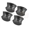 Adecuado para Perodua Modelo North Deer 22 Alza Modificación Tazón Decorativo Manija Exterior de Puerta Abs Lámina Decorativa de Fibra de Carbono