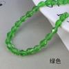Accesorios de joyería DIY transfronterizos, cuentas sueltas de cristal de 4/6/8/10 mm, cuentas de vidrio transparentes con agujero recto, cuentas de gota de agua