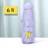 Guarda-chuva Cápsula Ultraleve, Guarda-chuva Espesso de Proteção Solar, Para Chuva ou Sol, Guarda-chuva Feminino, Mini Dobrável Personalizado Atacado Guarda-chuva de Sol