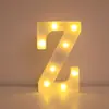 Luzes de LED quentes da moda 26 letras do alfabeto luzes de símbolo luzes digitais luzes de aniversário confissão proposta fabricantes