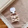 Nuevo Estilo Coreano Lazo Ola Punto Cuerda para el Cabello de Otoño e Invierno Cuerda Elástica para el Cabello de Niñas Anillo Elástico Alto para el Cabello Infantil