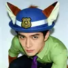 Disfraz de Cosplay de Judy Conejo Oficial de Policía Sombrero de Copa Infantil Insignia Cúpula Orejas de Conejo Paraíso Sombrero para Adultos Padres e Hijos