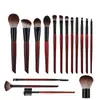 Cangzhou Transfronteiriço Novo Pincel para Base Cerdas Macias Cabo de Madeira Base Perfeita Conjunto Completo Corretivo Facial Conjunto de Pincéis para Maquiagem