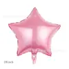 Globos de Papel de Aluminio en Forma de Corazón de 18 Pulgadas, Color Único, Suministros para Decoración de Bodas y Día de San Valentín, Globos Lisos en Forma de Corazón para Arreglos de Cumpleaños
