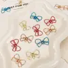 Clips para papel con forma de lazo, ramos de flores, tarjetas, suministros para floristería, manualidades DIY, alfileres, marcapáginas, materiales de arte floral, al por mayor
