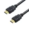 Cable de Datos Óptico HD HDMI Versión 1.4 Chapado en Oro para Conexión de Computadora, TV, Monitor, Proyector y Máquina