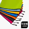Bolsa para documentos A4 patrón de fútbol cremallera lona impermeable bolsa de información impresión personalizada logo imprimible publicidad de empresa