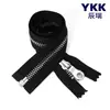 Cremallera Ykk No. 5 Deslizadores Simples de Cobre Blanco 30-100 cm para Control de Acceso, Chaquetas de Plumas y Abrigos, Tiradores de Cremallera YKK, Varios Estilos en Stock para Envío Inmediato