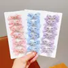 Pasador de Pelo con Lazo para Niña Estilo Nuevo 2025 Pinza para Flequillo de Niña Dulce Adorno para la Cabeza de Bebé Personalización
