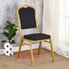 Silla para Conferencias de Hotel, Bodas, Banquetes, VIP, Tubo de Hierro, Aleación de Aluminio, Silla General, Mesa y Silla de Restaurante, Silla de Hotel