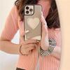 Funda de Cuero con Patrón de Lichi Japonés y Coreano para Teléfono Apple 13 para iphone11/14Promax Cartera tipo billetera con ranura para tarjetas