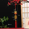 Decoración Colgante para Fiesta de Primavera, Casa Nueva, Cubo Dorado, Linterna Dorada, Boda Festiva Dorada, Lingote de Bendición Navideña, Planta Verde Exterior