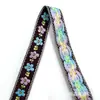 Nova Fita Jacquard Bordada com Flores Fofas 2CM de Largura Estilo Pastoral Renda Fresca Acessórios de Decoração para Vestuário