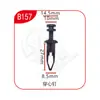 Clips de Fijación Rápida Universal Xinyida para Parachoques Delantero y Trasero, Guardabarros y Maletero de Coche