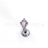 Brincos de Titânio F136 em Formato de Pipa com Zircônia 5A, Joias para Piercing Corporal para Piercing de Cartilagem da Orelha