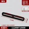 Suporte de Ângulo Espesso de Aço Inoxidável com Furo Longo Ajustável Cabeça Dupla Móvel Fixador Conector de Ângulo Reto 90 Graus Suporte de Placa Reta em Forma de L