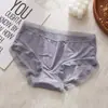 Nueva Ropa Interior de Mascarilla Fina de Seda de Hielo de Verano para Mujer, Entrepierna de Algodón, Ropa Interior Sexy de Chica Pura Deseo, Cómoda y Transpirable
