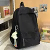 Mochila Nueva de Color Sólido Fresca Estilo Japonés para Estudiantes de Secundaria, Preparatoria y Universidad, Bolso Escolar de Nicho para el Campus, Mochila Simple para Mujer