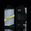 Adecuado para I Watch Correa de Reloj Caja de Empaque Caja de Empaque Set Caja de Plástico Transparente PVC Estuche Protector de Reloj Dos en Uno