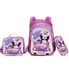 Nueva Mochila Escolar de Dibujos Animados Kpop Sudamericana de Comercio Exterior Set de Tres Piezas Mochila Ultra Ligera Impermeable