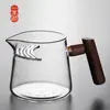 Em estoque atacado dispensador de chá espessado resistente ao calor peça crescente com tela de filtro integrada bolha de vidro Xícara de Chá Verde Xícara justa