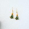 Pendientes navideños Nuevo muñeco de nieve Árbol de Navidad Campana Viejo Conjunto de pendientes navideños Accesorios navideños transfronterizos Guantes