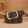 Fabricante Popular Transfronterizo Nuevo Cinturón para Hombre con Hebilla Giratoria Venta al por Mayor Casual Versátil Cinturón con Hebilla de Pin Moda Estilo Coreano Cinturón para Pantalones