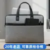 Bolso tote de negocios Oxford mejorado para hombre, bolso de hombro, bolso cruzado, maletín de gran capacidad, con impresión de logotipo