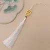 Guanshan Yue Producto Nuevo Marca Buda Tailandés Colgante de Borla Estilo Chino Espiga Joyería para Coche Linterna Marcador de Libros Accesorios para Ropa