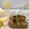 Medias Pantuflas Cerradas de Suela Gruesa que Aumentan la Altura para Mujer, Nuevas Sandalias de Verano 2026 con Diseño Hueco, Sandalias Slip-On Estilo Birkenstock