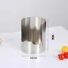 Estante para tapas de olla de acero inoxidable, soporte para cucharas y espátulas, estante para tablas de cortar, estante de almacenamiento de cocina, estante de almacenamiento vertical, envío directo de una pieza