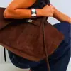 Bolsa Tote de Mão Transversal Grande Capacidade Nova Outono 2026 Estilo Coreano Moda Formato de Borboleta Simples Chique Bolsa Feminina