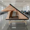 Fábrica de Origem Cor Cáqui Tenda de Teto Triangular Portátil para Acampamento ao Ar Livre Tenda de Teto para Veículo