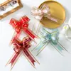Fita de Flor Puxada à Mão com Borda Dourada Caixa de Doces de Casamento Caixa de Presente Decoração de Casamento Suprimentos de Casamento Carro de Casamento Quarto de Casamento Escada Laço