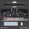 Mouse Pad Marvel Alfombrilla de Juego Venta al Por Mayor Transfronteriza E-Sports Alfombrilla para Teclado Iron Man Computadora Goma Almohadilla Antideslizante