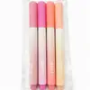 Plumón resaltador de color degradado protector de ojos, alto valor estético, lindo plumón para que los estudiantes resalten y marquen, set para journaling