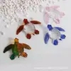 Adornos Artesanales de Tortuga de Cristal de Colores, Figuras Realistas de Animales Marinos, Exquisitos Regalos de Cumpleaños para Niños, Disponibles para Venta al por Mayor