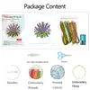 Kit de Bordado 3D Estilo Europeu Lavanda Pacote de Material Artesanal DIY para Iniciantes Pintura Decorativa para Quarto Fornecimento Direto do Fabricante